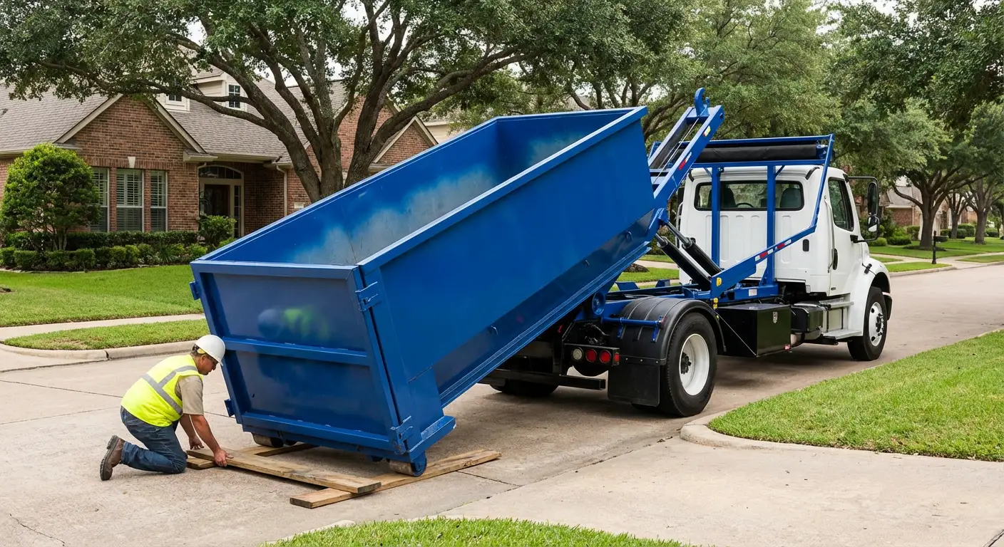 Dumpster rental service in Belton