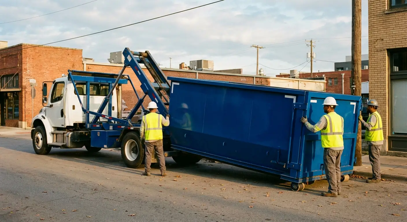 Dumpster rental service in Belton